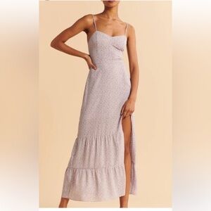 Abercrombie maxi dress - lilac size XL - Good Condition